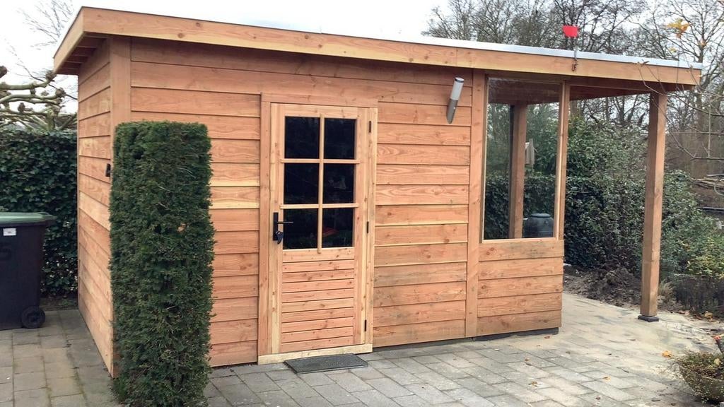 Tuinhuis, overkappingen, carporte, schuur, schutting, Ophalen, Nieuw