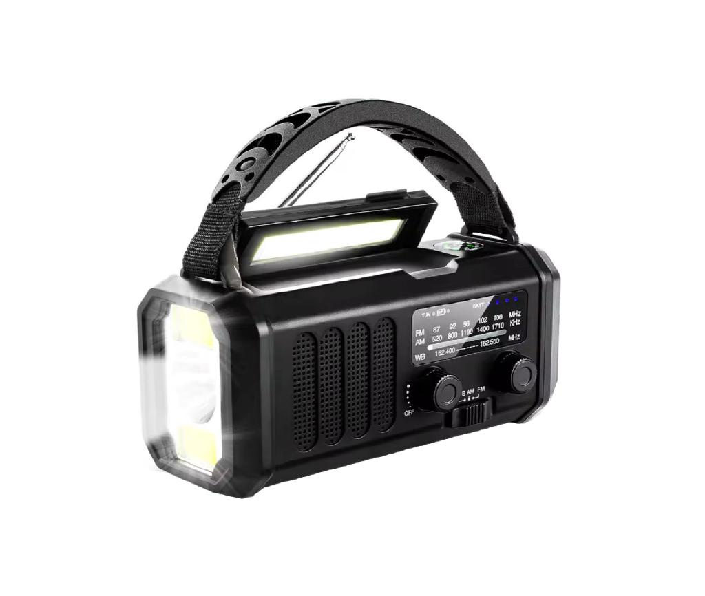 Noodradio - Solar Opwindbaar