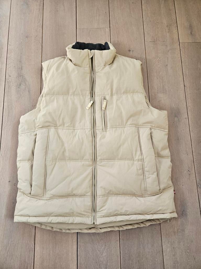 Nieuw Lars Norden outdoor/bodywarmer donsgevoerd mt.54/56, Kleding | Heren, Bodywarmers, Beige, Lars Norden, Ophalen of Verzenden