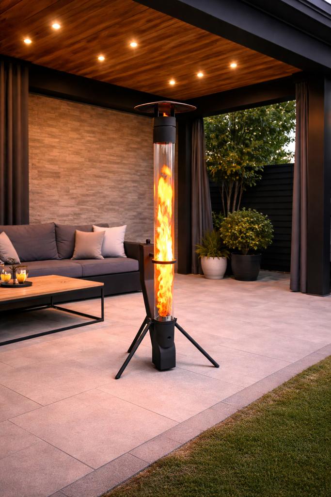 Nieuwe Pellet Kachels / Terrasverwarmers - Drie Modellen, Ophalen of Verzenden, Nieuw, Vloer