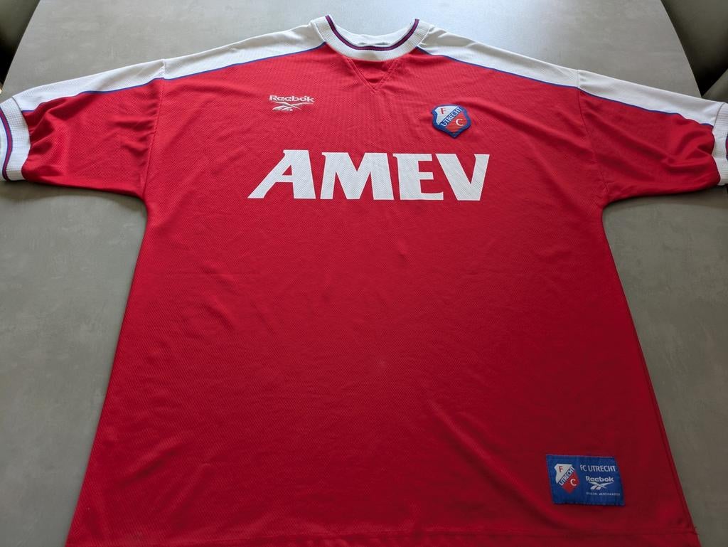 Voetbalshirt FC Utrecht vintage shirt 1998 Zeer Mooi, Groter dan maat XL, Ophalen of Verzenden, Zo goed als nieuw, Shirt
