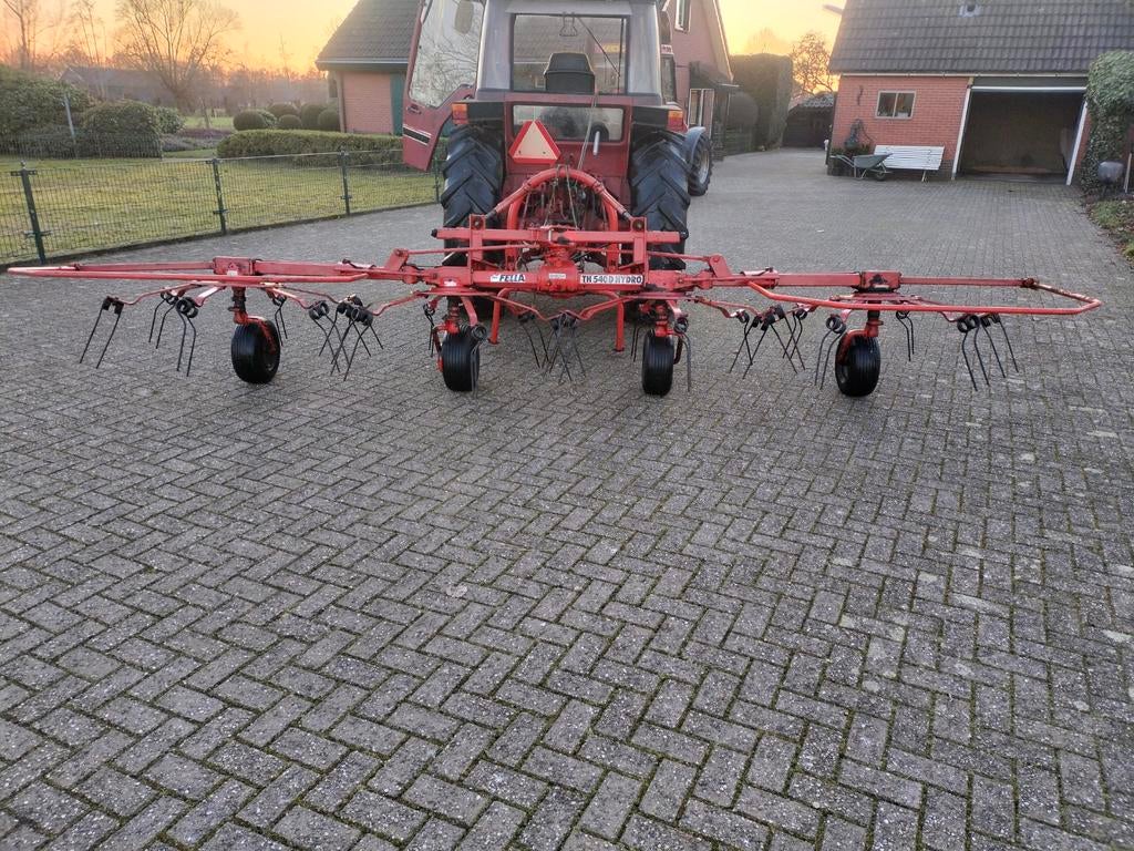 Fella TH 540D hydro schudder 4 elements, Ophalen, Veehouderij, Weidebouw