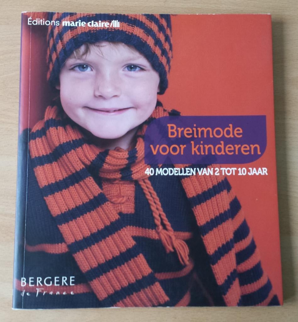 Breien - Breimode voor Kinderen - Marie Claire - 2010, Hobby en Vrije tijd, Breien en Haken, Gebruikt, Marie Claire, Ophalen of Verzenden