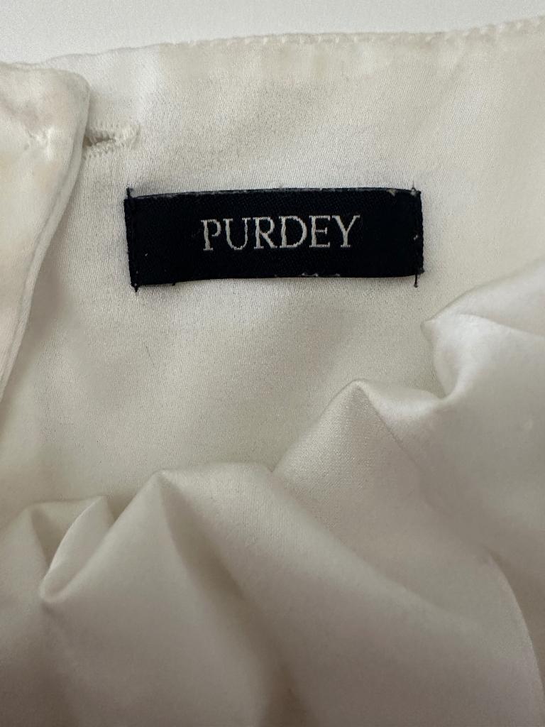 Purdey top L, Wit, Ophalen of Verzenden, Zo goed als nieuw, Zonder mouw