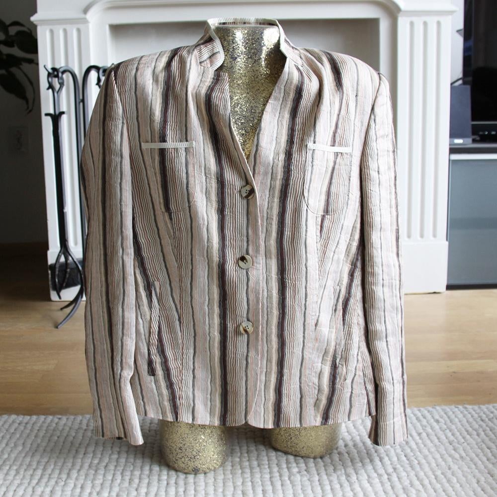 Mooi Delmod Jasje (L) € 25,-, Bruin, Ophalen of Verzenden, Zo goed als nieuw, Jasje