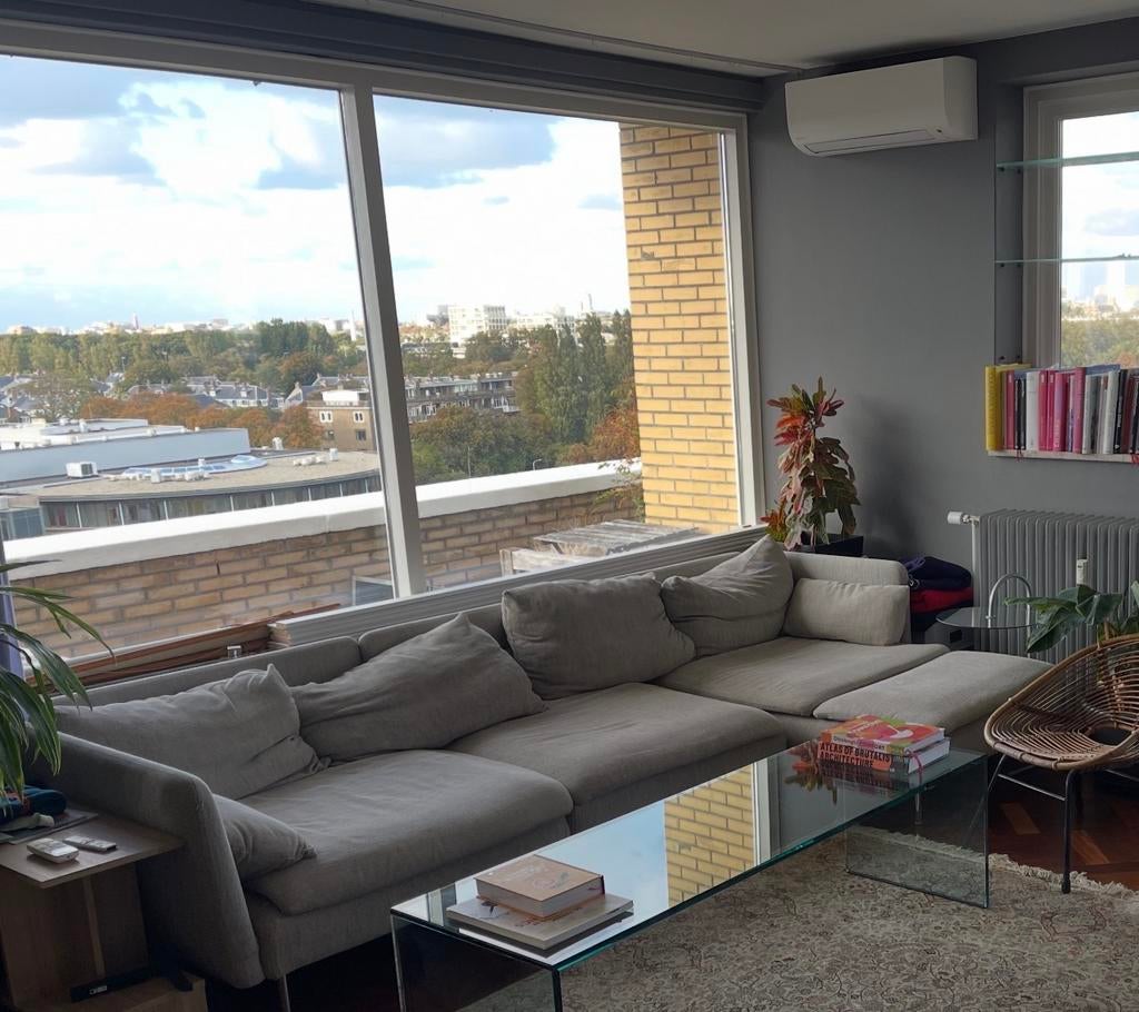 Ikea Soderhamn bank met chaise longue, Ophalen, 250 tot 300 cm, Gebruikt, 100 tot 125 cm