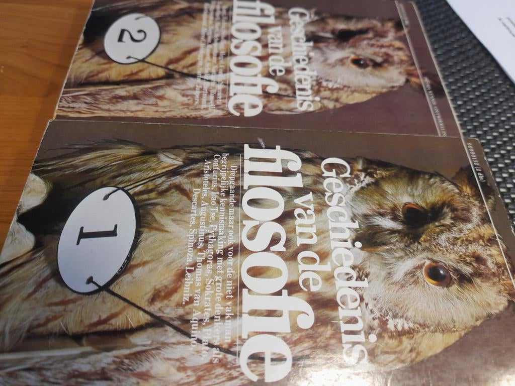 Geschiedenis van de filosofie - deel 1 en 2, Ophalen of Verzenden, Gelezen