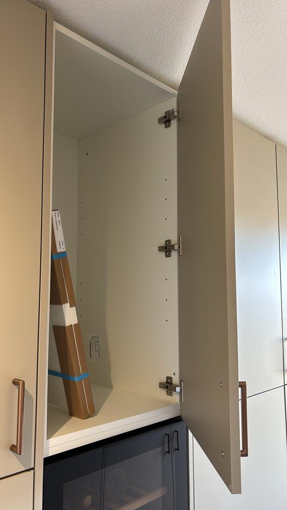 Witte kast met deur en lade, Ophalen, Overige materialen, 1 of 2 laden, Nieuw