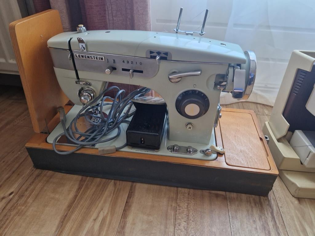 Vintage Lewenstein naaimachine - Werkend en compleet, Ophalen