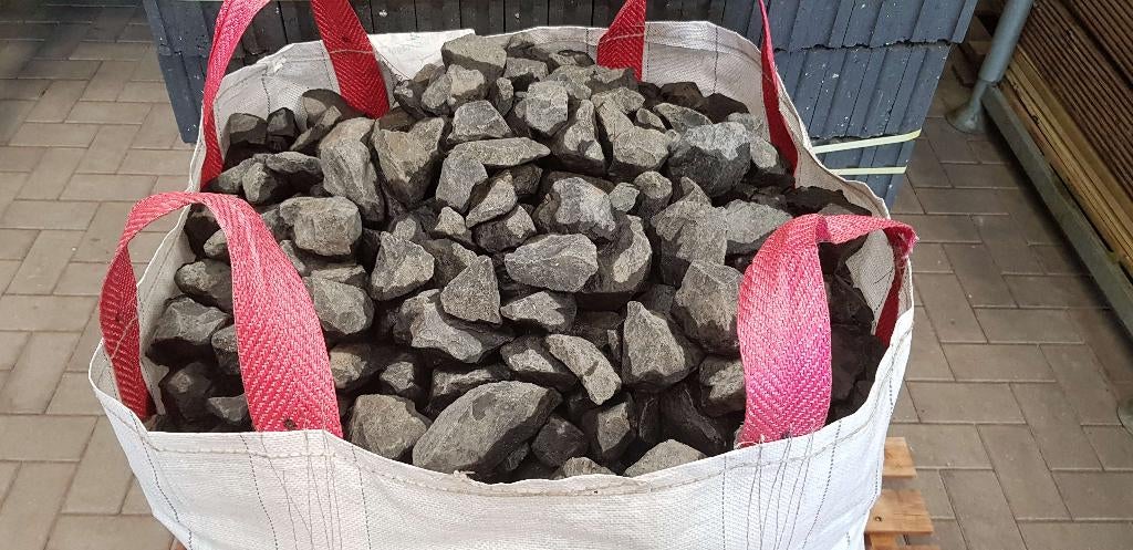 Basalt Brokken 50-80 mm (restant) te koop, Overige typen, Nieuw, Ophalen of Verzenden, Nvt