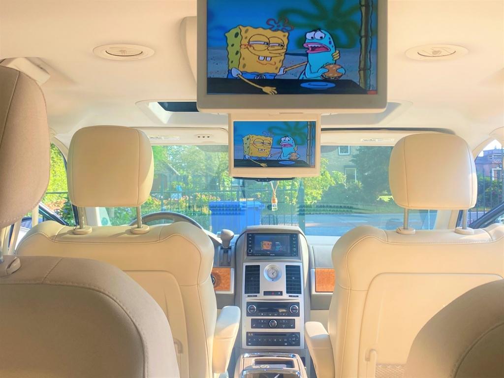 Chrysler Grand Voyager 4.0 V6 LIMITED WHITE OPEN-DAK SWIVEL&, Auto's, Automaat, Gebruikt, Beige, Grand Voyager