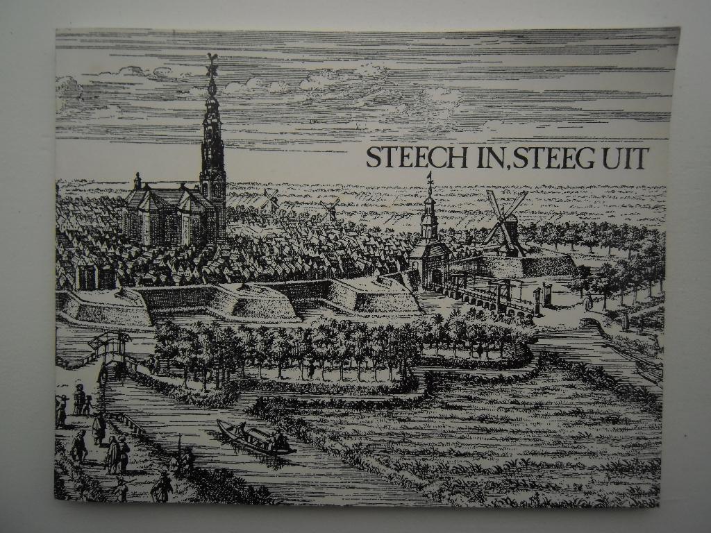 steech in, steeg uit Herman van Hooidonk stegen Leiden, Boeken, Geschiedenis | Stad en Regio, Ophalen of Verzenden, Gelezen, Herman van Hooidonk