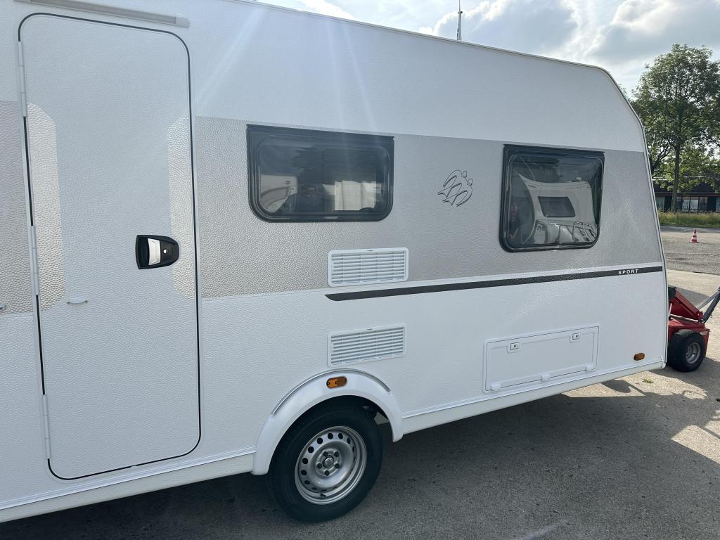 Knaus Sport 500 EU +mover+luifel+fietsendrager, Rondzit, 7 tot 8 meter, Bedrijf, Knaus