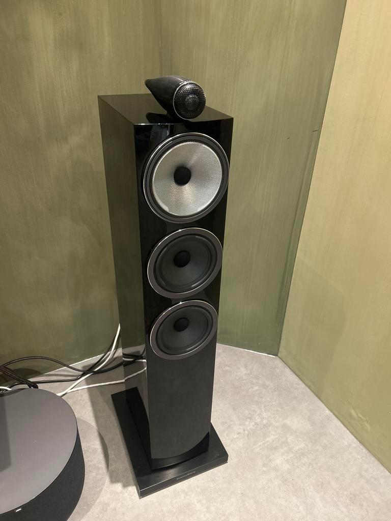 Bowers & Wilkins 703 S3 Zwart - Demo Model, Audio, Tv en Foto, Luidsprekers, Ophalen, Zo goed als nieuw, Bowers & Wilkins (B&W)