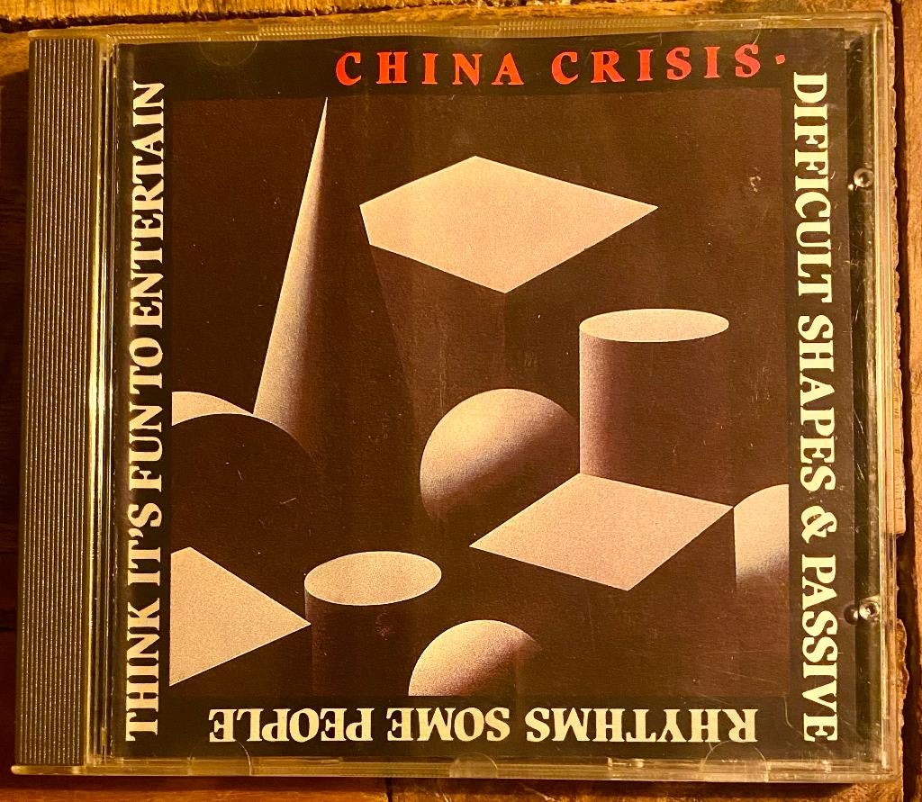 China Crisis – Difficult Shapes & Passive Rhythms (1987 UK), Cd's en Dvd's, Ophalen of Verzenden, 1980 - 1989, Zo goed als nieuw