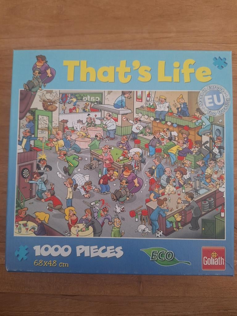 Zeer mooie staat! That's Life puzzel 1000, Ophalen of Verzenden, 500 t/m 1500 stukjes, Zo goed als nieuw