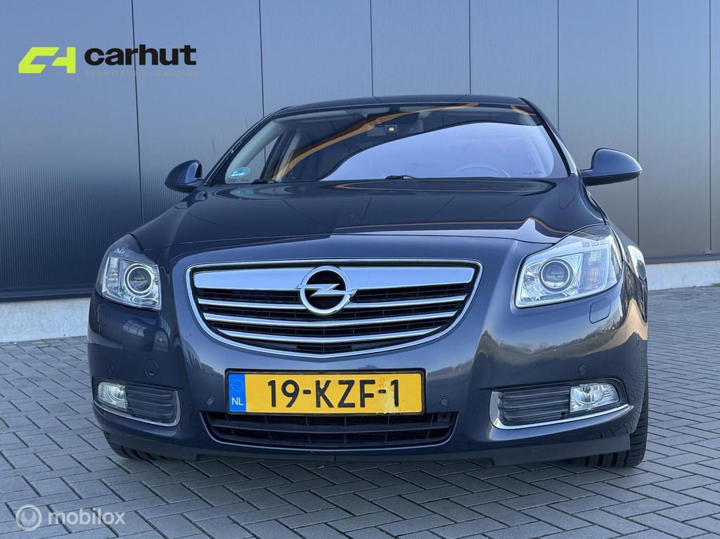 Opel Insignia 2.0 T Cosmo | nwe. dis. ketting| nwe. banden|, Auto's, Gebruikt, 4 cilinders, Blauw, Bedrijf