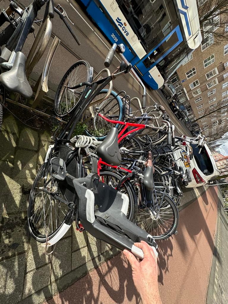 Damesfiets, opknapper, slag(en) achterwiel, Fietsen en Brommers, Fietsen | Dames | Damesfietsen, Versnellingen, Ophalen, Overige merken