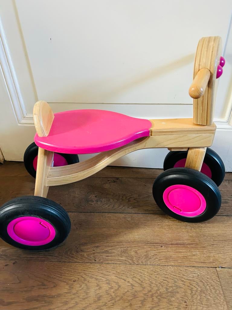 Mooi houten loopfiets, Ophalen of Verzenden, Zo goed als nieuw, Loopfiets