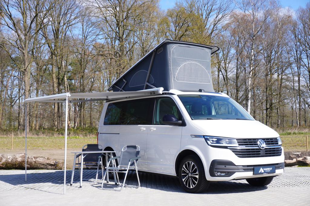 Volkswagen California Ocean T6.1 204pk 4-motion 4x4 Apple ca, Caravans en Kamperen, Automaat, Buscamper of Camperbus, Volkswagen