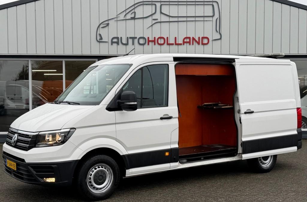 Volkswagen CRAFTER 2.0 TDI 75KW 102PK L3H2 EURO 6 AIRCO/ DUB, Voorwielaandrijving, 4 cilinders, Volkswagen, Wit