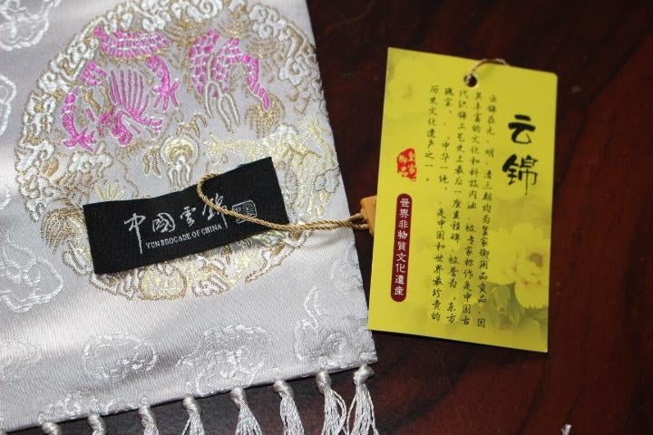 chinees omslagdoek yun brocade of china sjaal, Ophalen, Maat 46/48 (XL) of groter, Sjaal, Onbekend