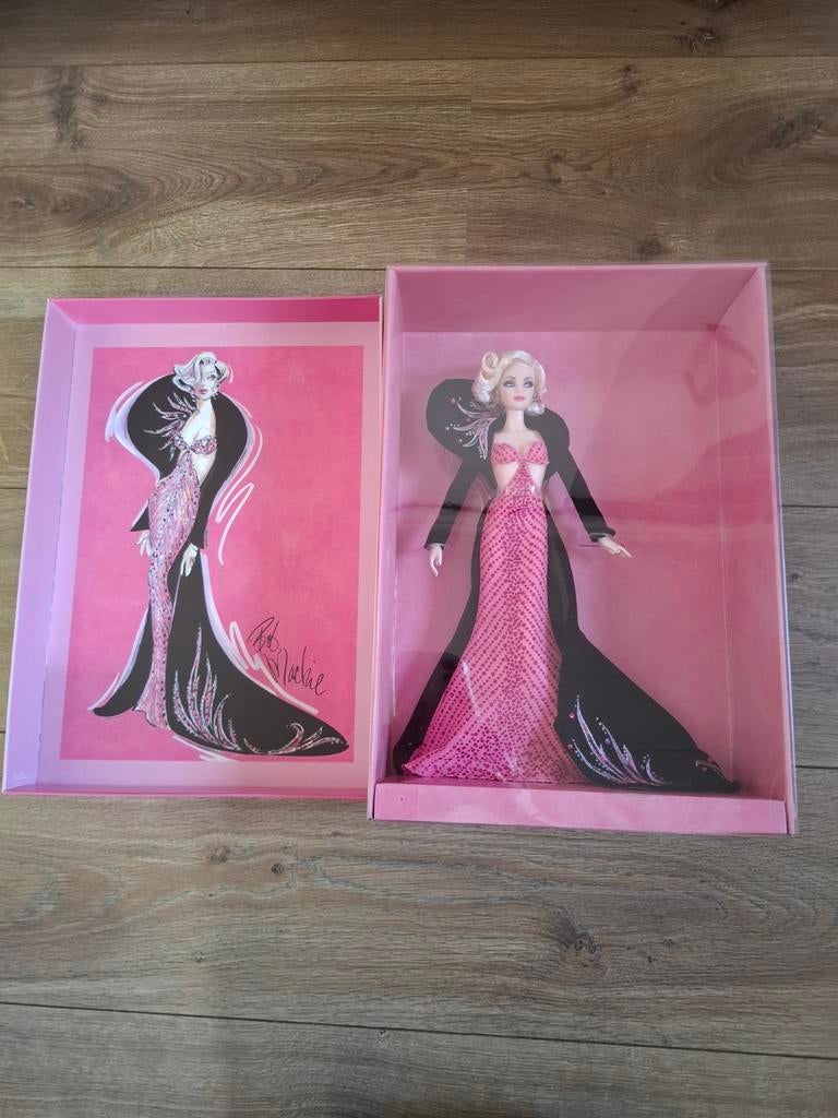 Barbie pop bob mackie pink glamour NRFB, Ophalen of Verzenden, Nieuw, Fashion Doll