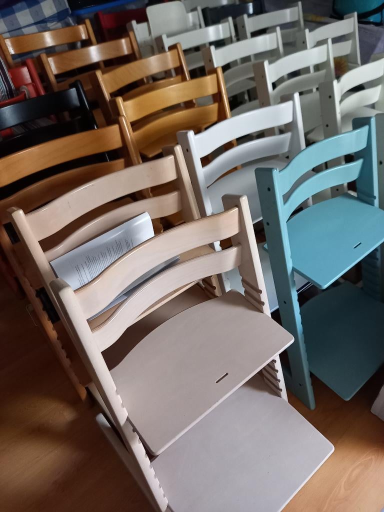 Stokke Tripp Trapp kinderstoel, newborn sets, babysets, etc., Kinderen en Baby's, Kinderstoelen, Ophalen of Verzenden, Gebruikt