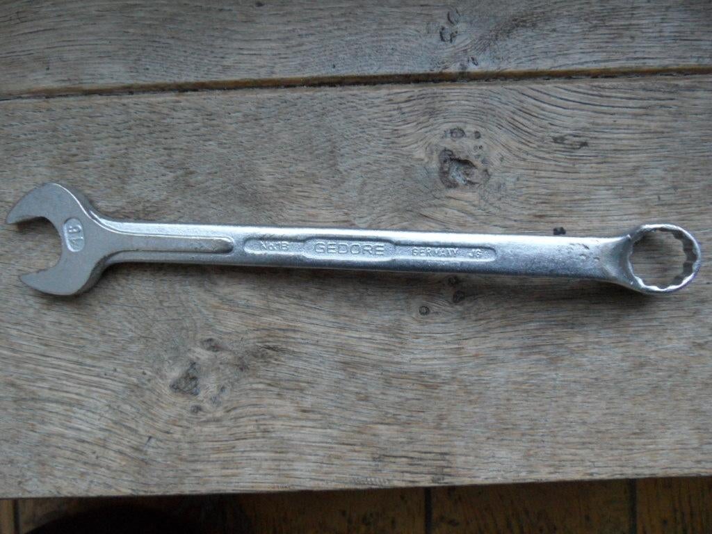 Gedore 1B steekringsleutel 16 17, Doe-het-zelf en Verbouw, Gereedschap | Handgereedschap, Ophalen of Verzenden, Gebruikt