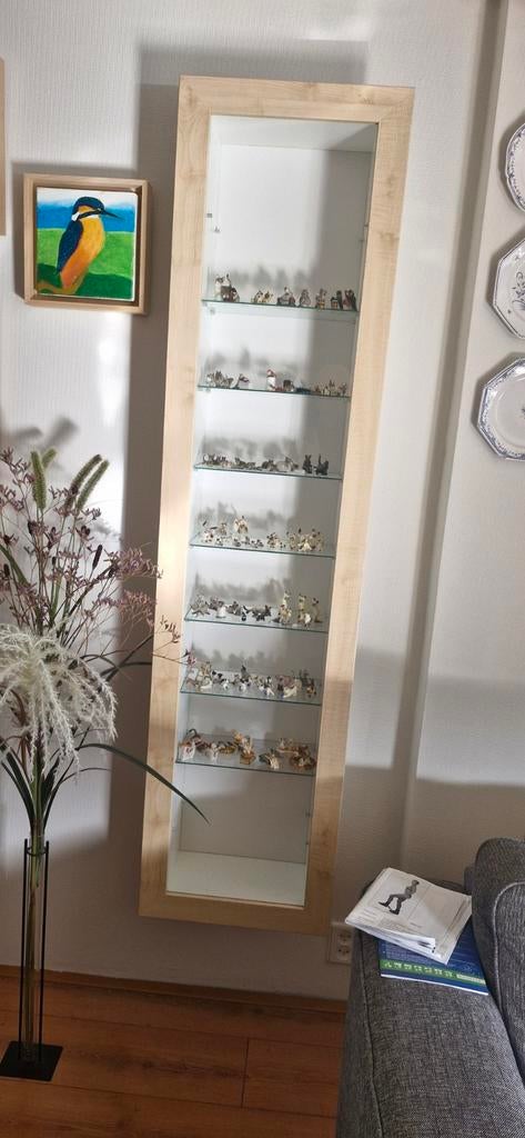 Hang vitrinekast van de ikea, Zo goed als nieuw, Minder dan 100 cm, 25 tot 50 cm, 50 tot 100 cm