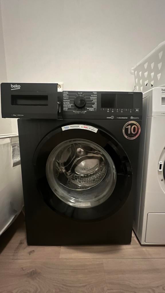 Beko WTV8716XAST SteamCure Wasmachine, Ophalen, 1200 tot 1600 toeren, Gebruikt, 8 tot 10 kg