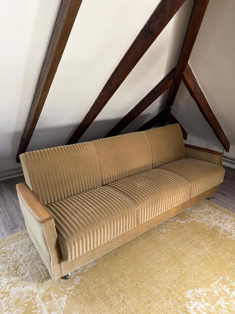 Vintage bankstel, Antiek en Kunst, Curiosa en Brocante, Ophalen