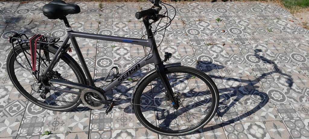 Herenfiets., Zo goed als nieuw, 61 tot 65 cm, Meer dan 20 versnellingen, Ophalen