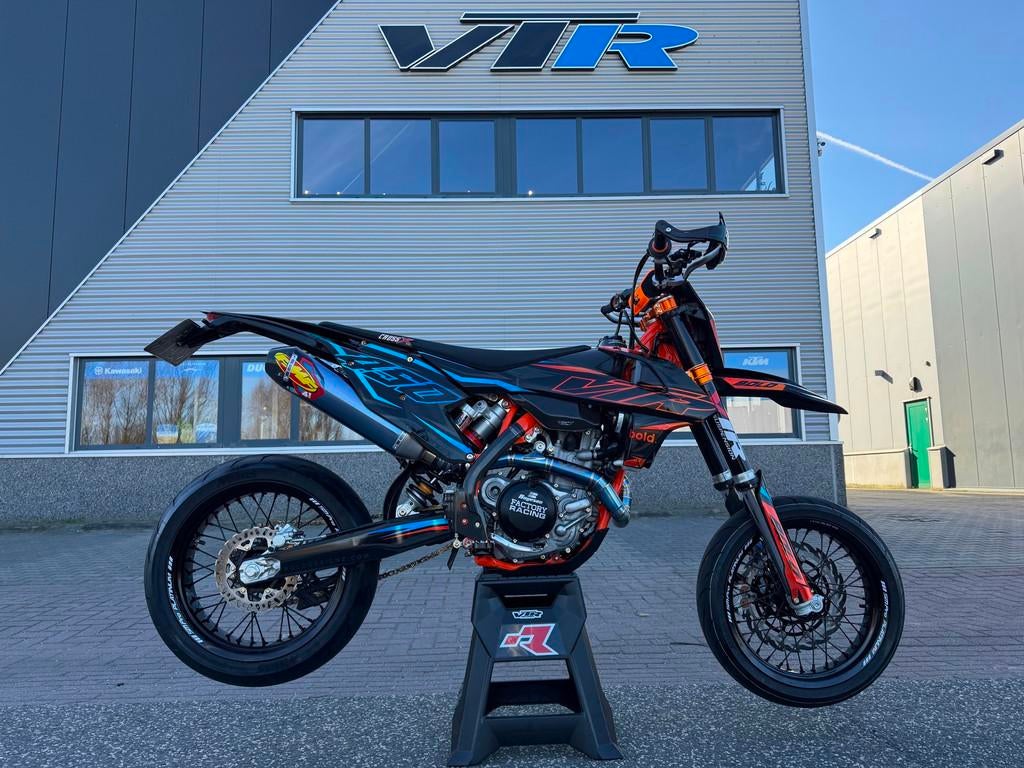 KTM 500 EXC-F 2018 model Six Days A2 Supermoto Supermotard - foto 2