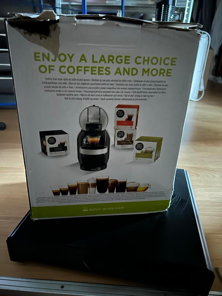 Dolce Gusto Mini Me met handige opberglade, Witgoed en Apparatuur, Koffiezetapparaten, Ophalen, Gebruikt, Koffiemachine, 1 kopje