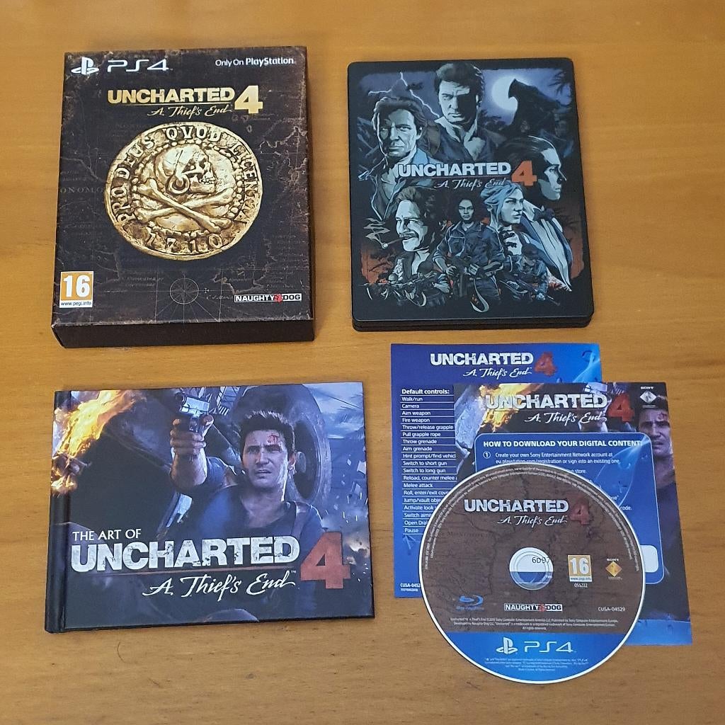 ZELDZAAM | PS4 | Uncharted 4 A Thief's End [Special Edition], Avontuur en Actie, Gebruikt, 1 speler, Ophalen of Verzenden