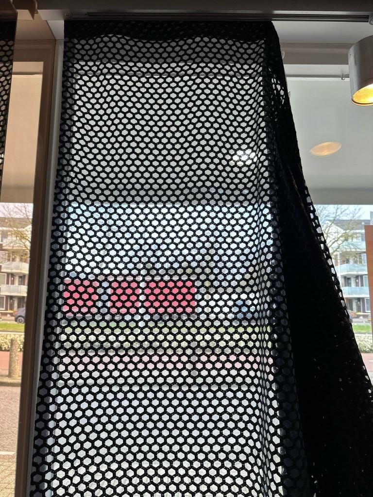 gordijnen, Ophalen, 200 cm of meer, Zwart, Nieuw