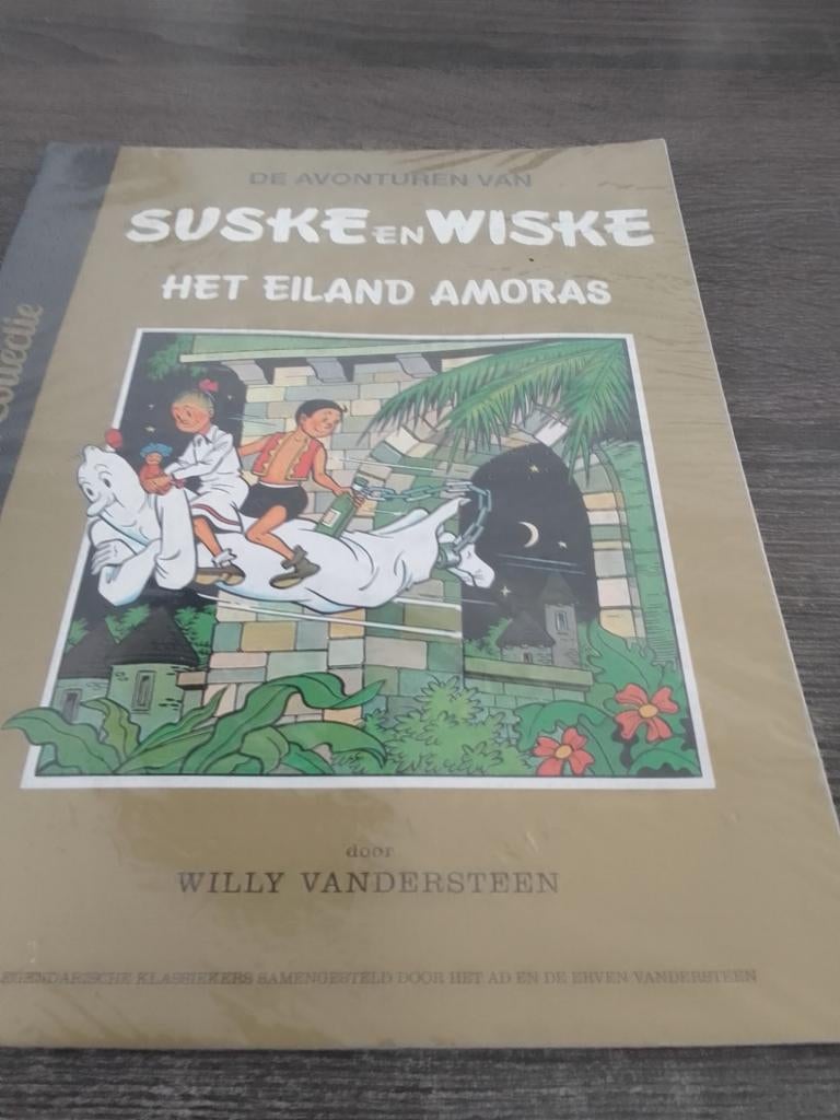 Suske en Wiske: Het Eiland Amoras - Nieuwstaat, Boeken, Stripboeken, Eén stripboek, Ophalen, Nieuw, Willy Vandersteen