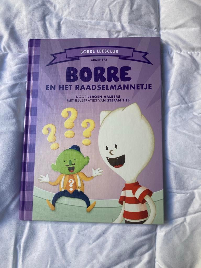 Borre en het Raadselmannetje - Borre Leesclub Groep 1/2, Ophalen of Verzenden, Zo goed als nieuw, Fictie algemeen