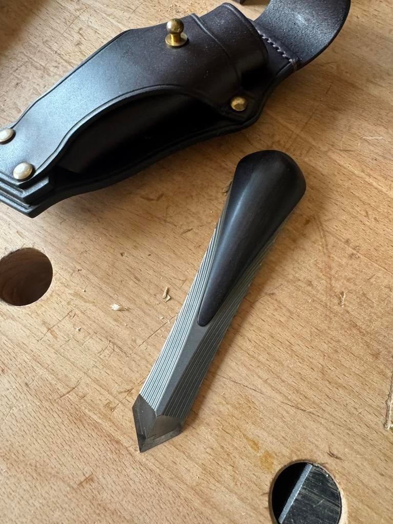 Afteken mes zen wu tools, Ophalen of Verzenden, Zo goed als nieuw