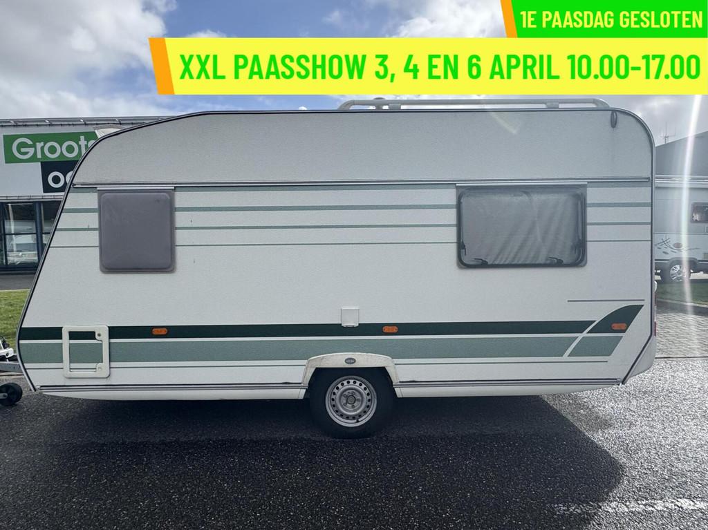 Chateau CARATT 430, FRANSBED, TREINZIT, VOORTENT, TOILET, Caravans en Kamperen, Chateau, Hordeur, Bedrijf, 750 - 1000 kg