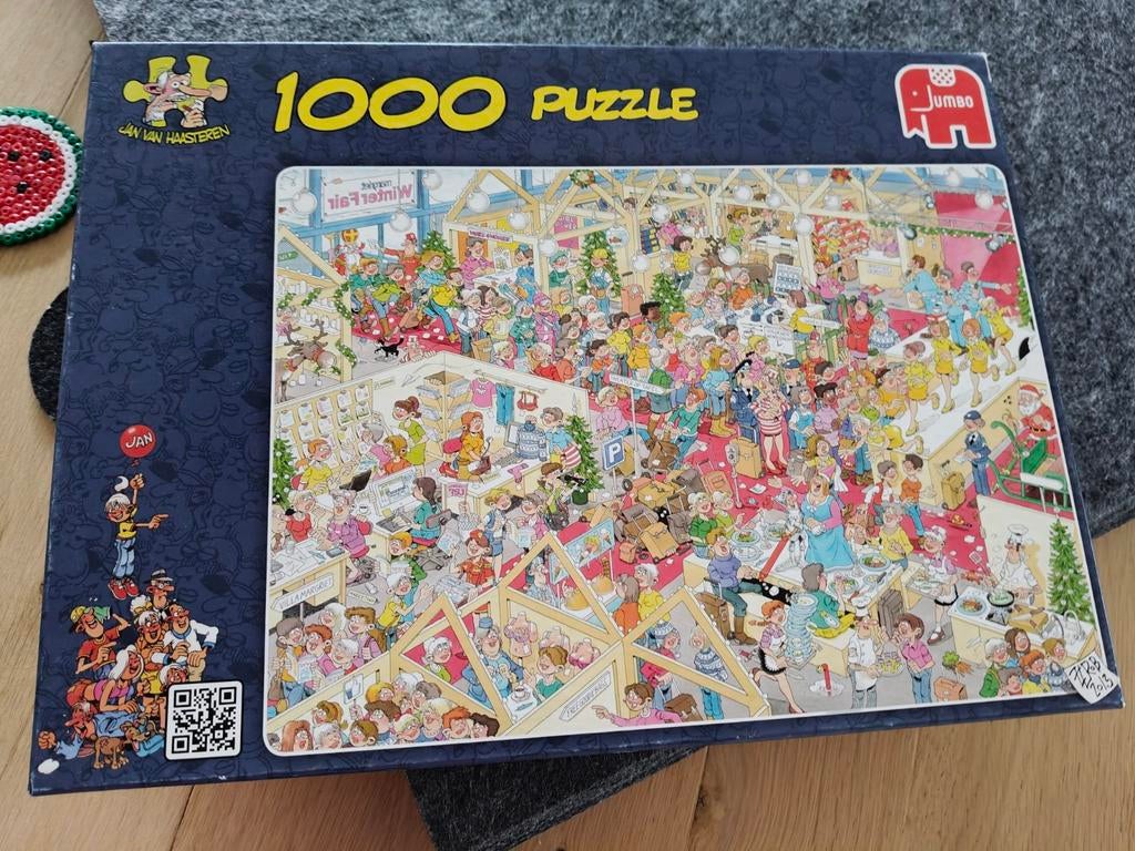 Jan van Haasteren - Winter Fair, Ophalen, Meer dan 50 stukjes, Zo goed als nieuw, 6 jaar of ouder