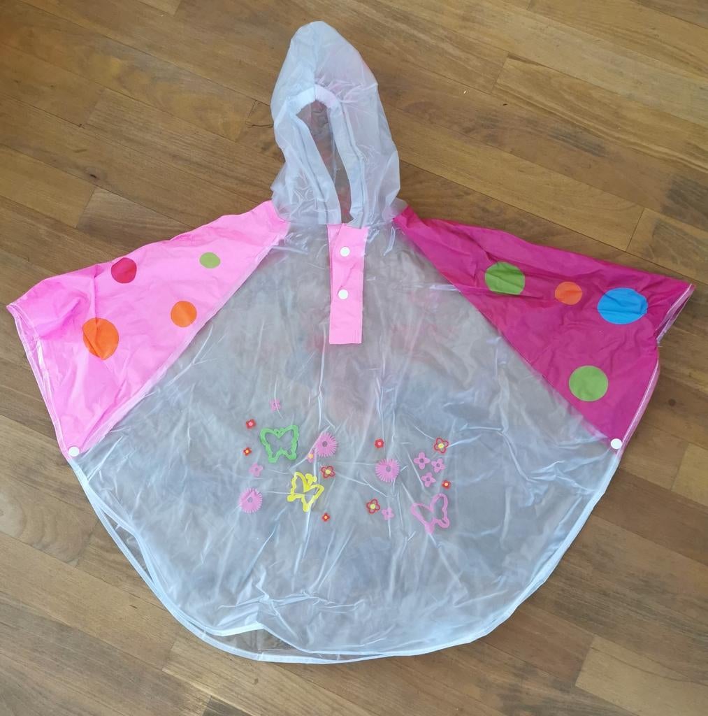 Regenponcho, Verzenden, Zo goed als nieuw, Meisje