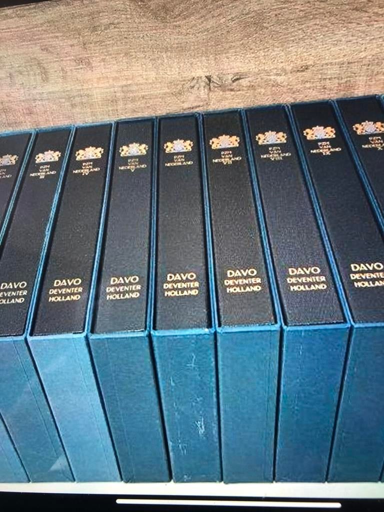 30 Davo albums in cassette gevuld met 15 bladen Uitverkoop!!, Verzenden, Nederland