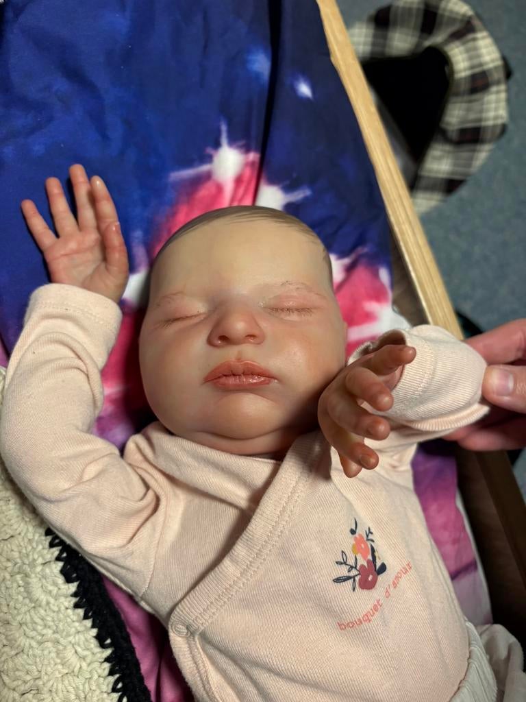 Reborn pop bambi, Ophalen of Verzenden, Nieuw, Pop, Levensecht of Reborn