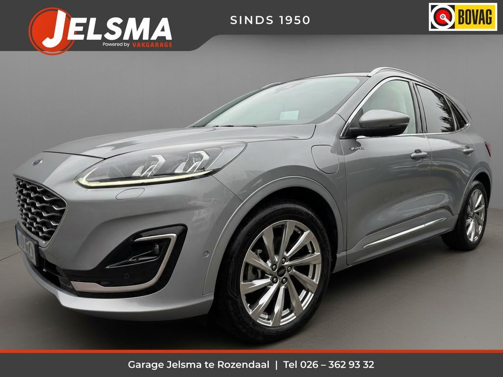 Ford Kuga 2.5 PHEV Vignale, SOH 86% | Pano | B&O | Trekhaak, Euro 6, 4 cilinders, 1776 kg, Leder