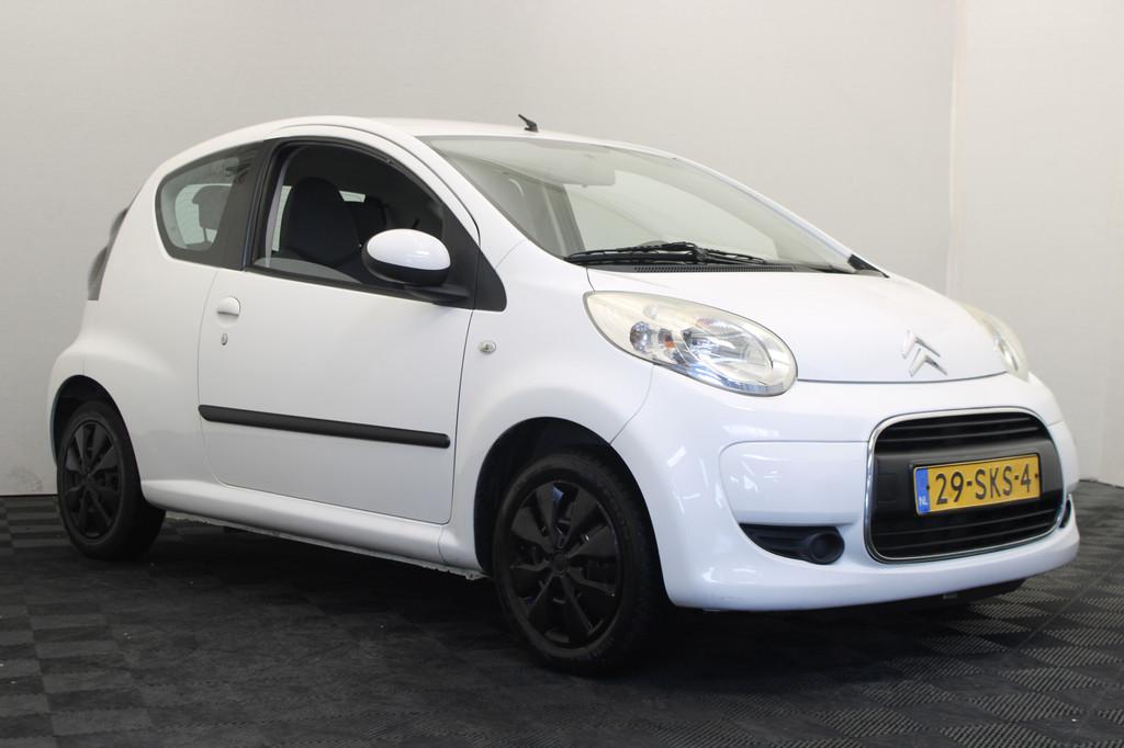 Citroën C1 1.0-12V Séduction *Pasen Geopend!* (bj 2010), Voorwielaandrijving, Stof, Gebruikt, Zwart