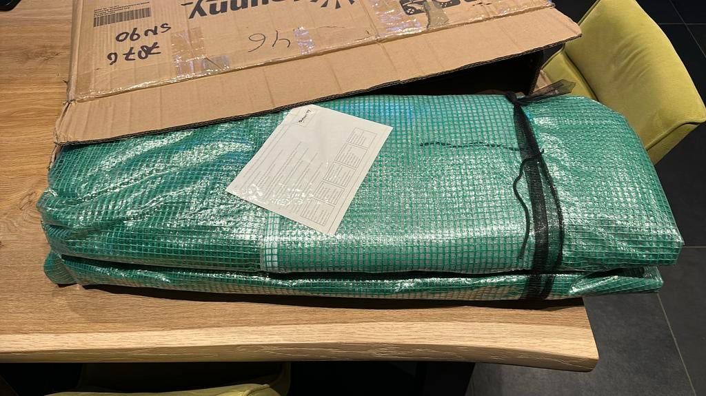 Vervangende hoes voor tunnelkas 2 x 3 x 2m, Overige materialen, Folie, Ophalen of Verzenden, Kweekkas