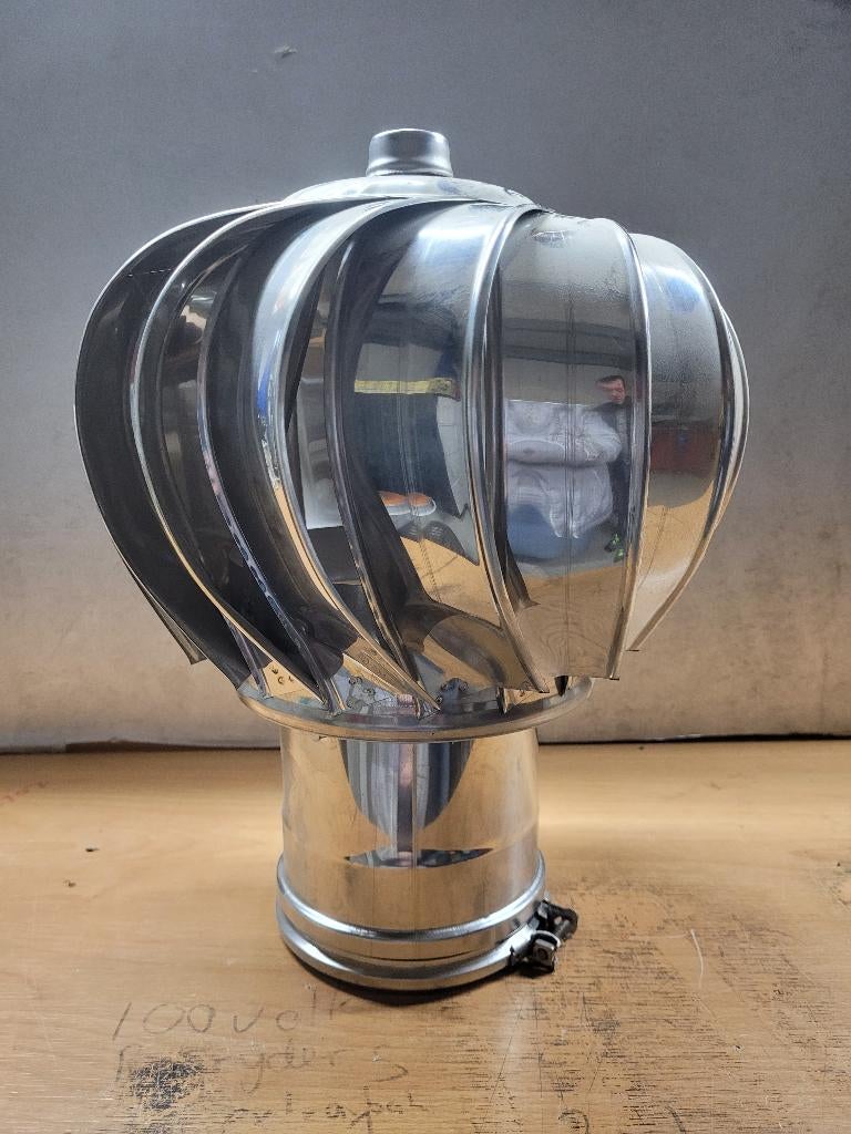 Roterende schoorsteen regenkap, Ophalen of Verzenden, Zo goed als nieuw, Hout, Overige soorten