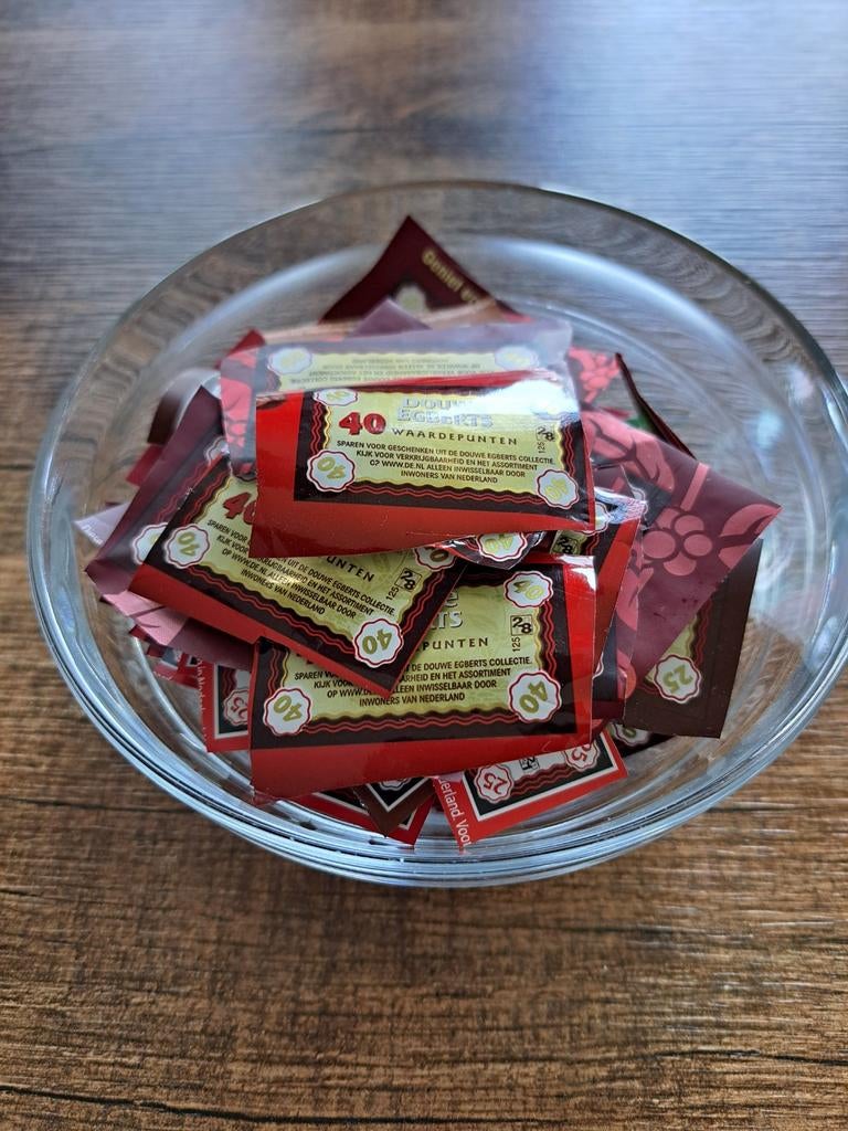 DE spaarpunten, Ophalen